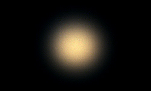 2025年5月7日（土星の環の消失日）に撮影された土星