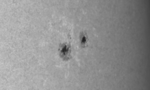 2022年1月19日の黒点（活動領域12929）