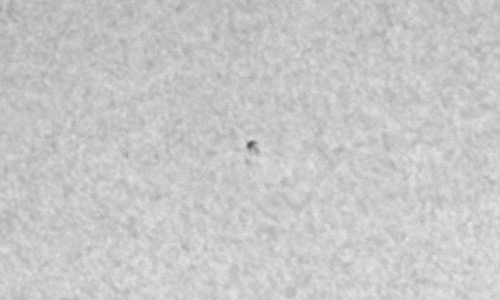 2022年1月24日の黒点（活動領域12935）