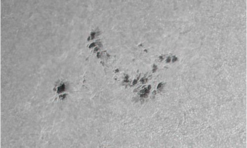 2022年1月27日の黒点（活動領域12936）