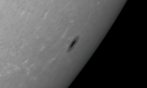 2022年2月1日の黒点（活動領域12934）