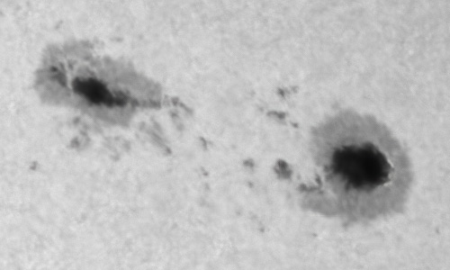 2022年2月1日の黒点（活動領域12936）