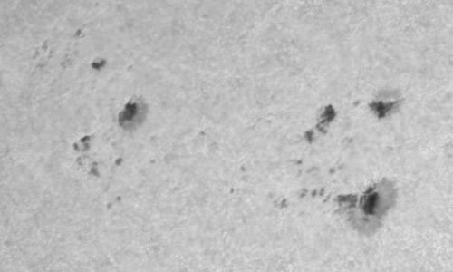 2022年2月3日の黒点（活動領域12940）