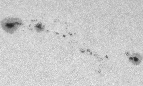 2022年2月10日の黒点（活動領域12941）