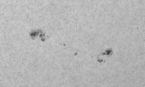 2022年3月9日の黒点（活動領域12964）