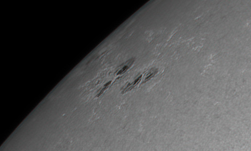 2022年3月9日の黒点（活動領域12965）