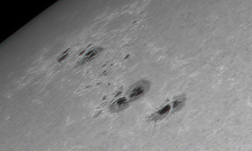 2022年3月10日の黒点（活動領域12965）