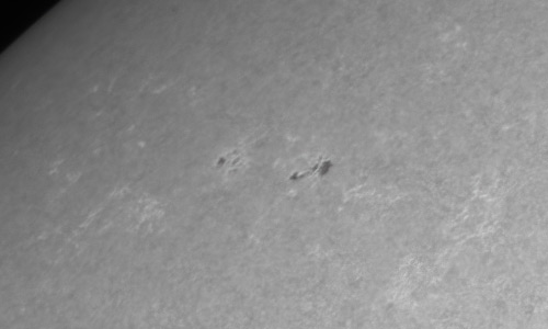 2022年3月20日の黒点（活動領域12973）