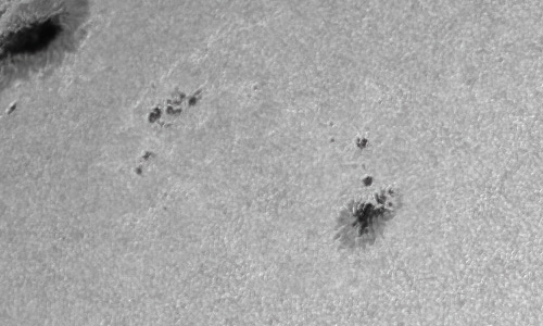 2022年3月25日の黒点（活動領域12975）