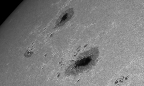 2022年3月25日の黒点（活動領域12976）