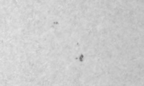 2022年3月29日の黒点（活動領域12980）