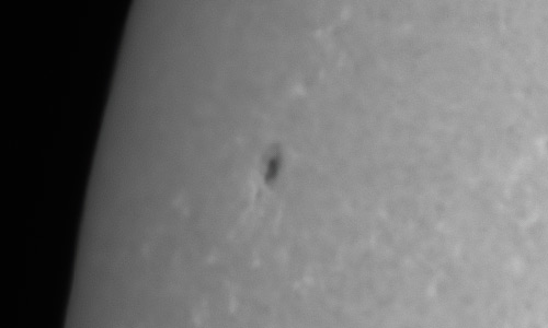 2022年3月31日の黒点（活動領域12982）