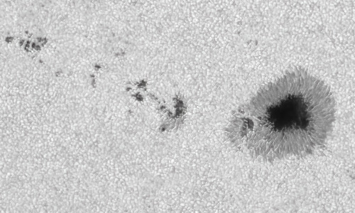 2022年4月3日の黒点（活動領域12978）