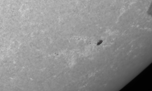 2022年4月8日の黒点（活動領域12981）