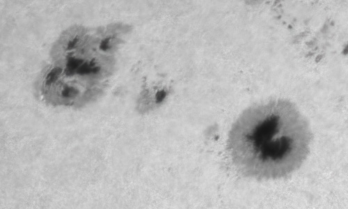 2022年4月20日の黒点（活動領域12994）