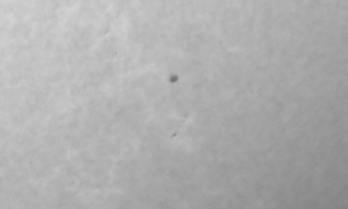 2022年4月24日の黒点（活動領域12991）