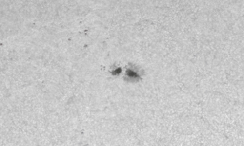 2022年4月24日の黒点（活動領域12996）