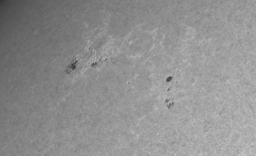 2022年4月24日の黒点（活動領域12997）