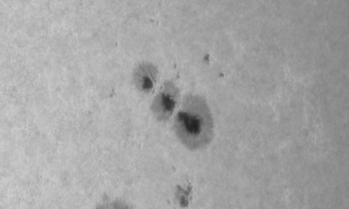 2022年4月26日の黒点（活動領域12993）