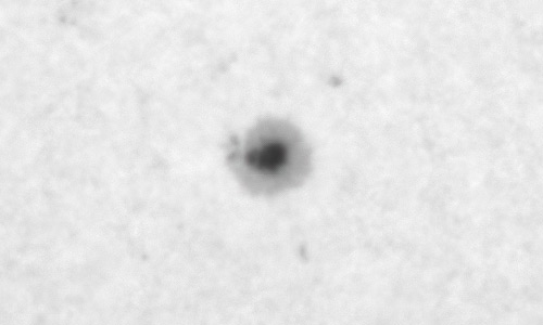 2022年4月30日の黒点（活動領域12999）