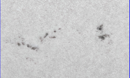 2022年5月11日の黒点（活動領域13006）