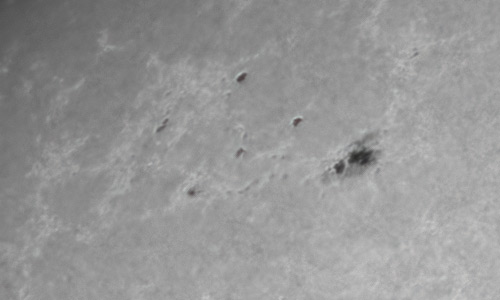 2022年5月16日の黒点（活動領域13014）