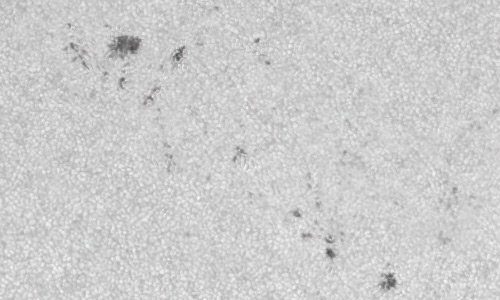 2022年5月21日の黒点（活動領域13017）