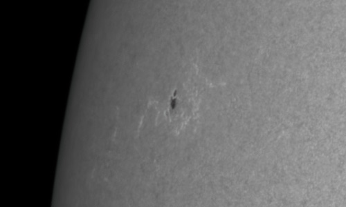 2022年5月24日の黒点（活動領域13022）