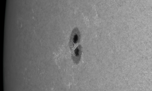 2022年5月26日の黒点（活動領域13023）