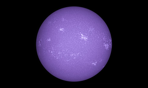 2022年5月26日の太陽（カルシウムK線）