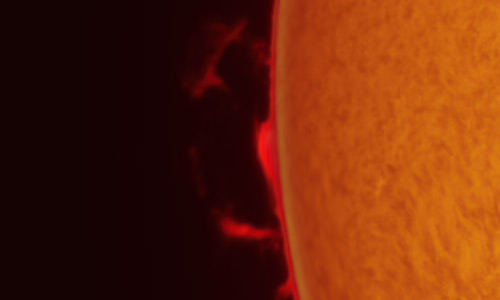 2022年6月2日のプロミネンス