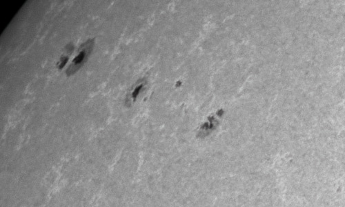 2022年6月11日の黒点（活動領域13030）