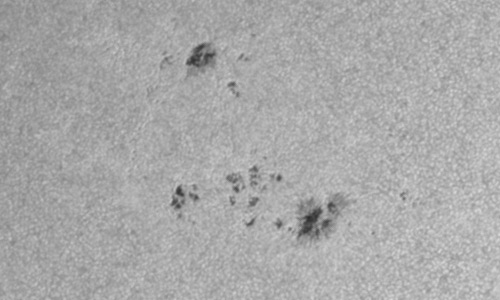 2022年6月15日の黒点（活動領域13033）