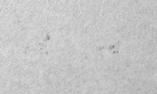 2022年6月21日の黒点（活動領域13035）