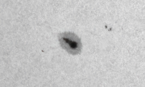 2022年6月25日の黒点（活動領域13040）