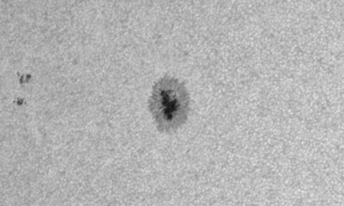 2022年7月4日の黒点（活動領域13046）