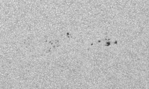 2022年7月4日の黒点（活動領域13047）