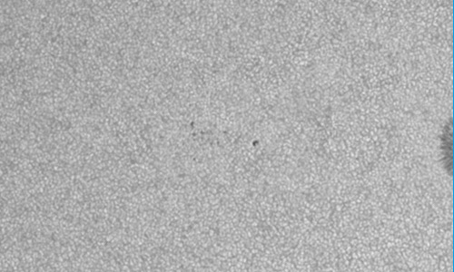 2022年7月5日の黒点（活動領域13050）