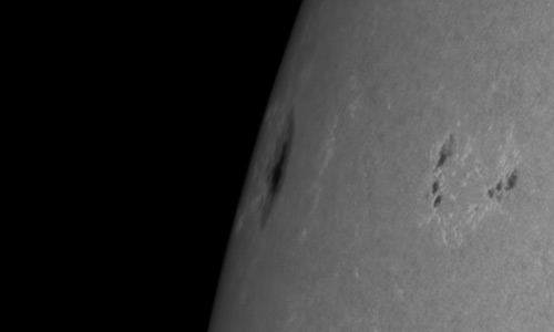 2022年7月5日の黒点（活動領域13053）