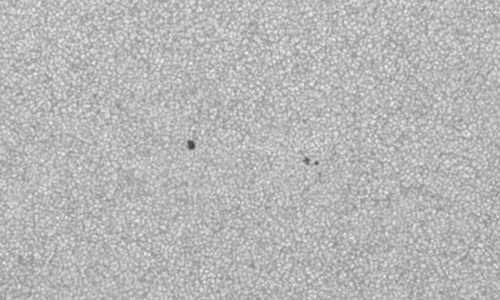 2022年7月6日の黒点（活動領域13048）