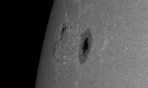2022年7月6日の黒点（活動領域13053）