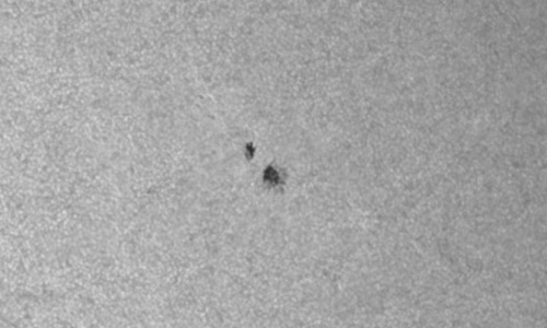 2022年7月10日の黒点（活動領域13046）