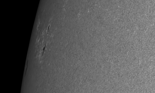 2022年7月14日の黒点（活動領域13058）