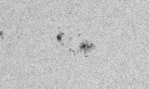 2022年7月19日の黒点（活動領域13058）