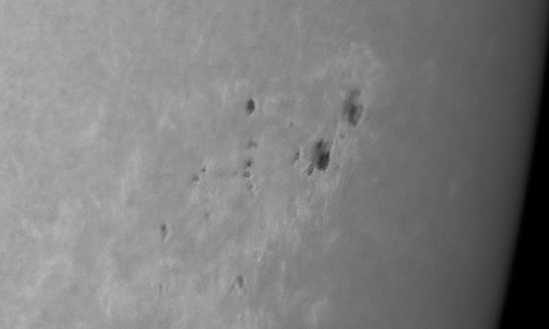 2022年7月20日の黒点（活動領域13056）