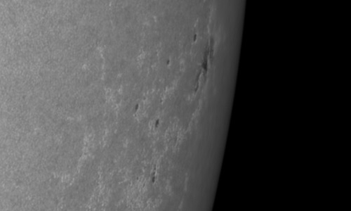 2022年7月21日の黒点（活動領域13056）