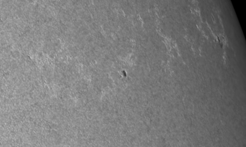 2022年7月26日の黒点（活動領域13063）