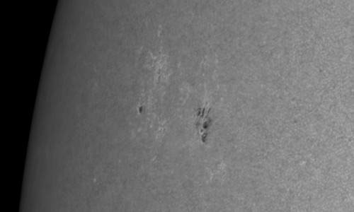 2022年7月27日の黒点（活動領域13067）