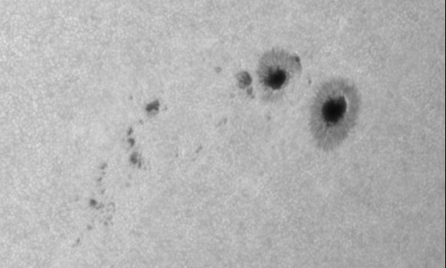 2022年8月5日の黒点（活動領域13068）