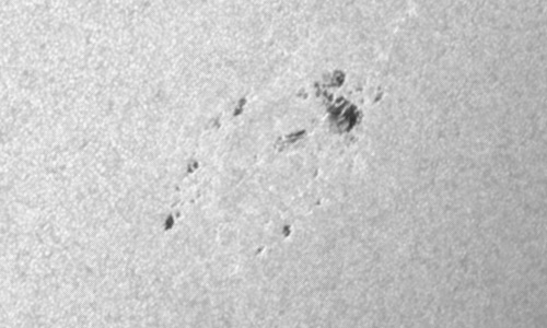 2022年8月6日の黒点（活動領域13072）